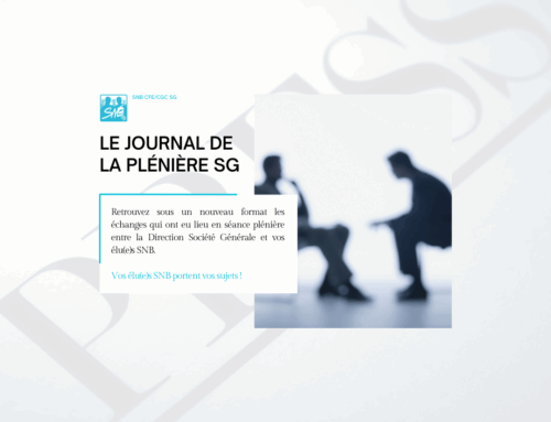 Le Journal de la Plénière du 15 mai 2025 : Explications de Votes SNB SG !