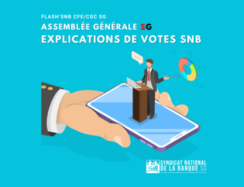ASSEMBLÉE GÉNÉRALE DES ACTIONNAIRES 🗳️ : Les explications de votes du SNB !