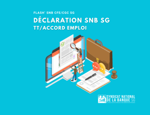 Déclaration SNB : TT/ ACCORD EMPLOI 📢