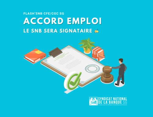 ACCORD EMPLOI : Le SNB sera signataire ✍️