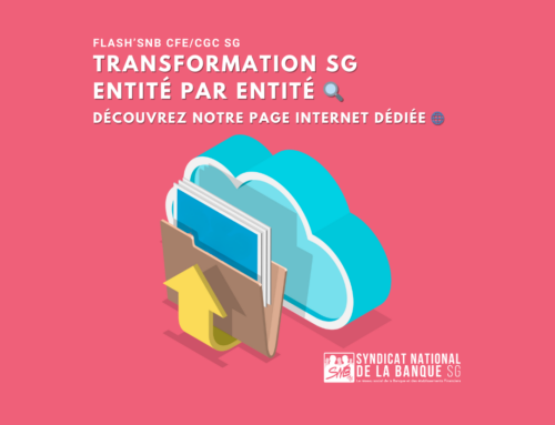 TRANSFORMATION SG  ENTITÉ PAR ENTITÉ 🔍 – Découvrez notre page internet dédiée 🌐