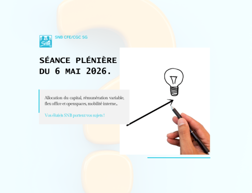 SÉANCE PLÉNIÈRE 6 Mai 2026 : Explications de votes SNB – LE SNB PORTE VOS SUJETS !