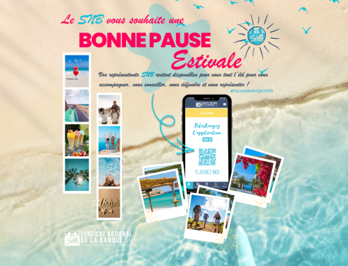 Le SNB vous souhaite une bonne pause estivale 🏖️☀️