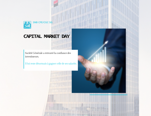CAPITAL MARKET DAY SG 📣 SG doit gagner la confiance de ses salariés !